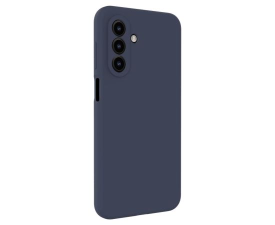 Evelatus Samsung  Galaxy A17 Premium Magnetic Soft Touch Silicone Case Dark Blue Neoriģinālie Maciņi