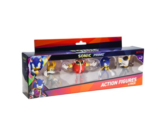 P.m.i. Kids World SONIC PRIME - FIGURKA AKCJI - ZESTAW 4 FIGUREK MIX Фигурки и герои