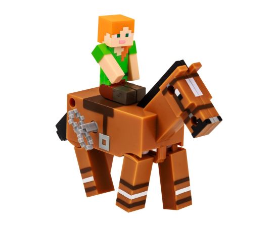 P.m.i. Kids World MINECRAFT S2 3D WIND-UP TOY - ALEX & HORSE Figūriņas un varoņi