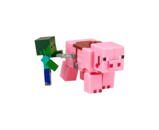 P.m.i. Kids World MINECRAFT S2 3D WIND-UP TOY - BABY ZOMBIE & PIG Figūriņas un varoņi