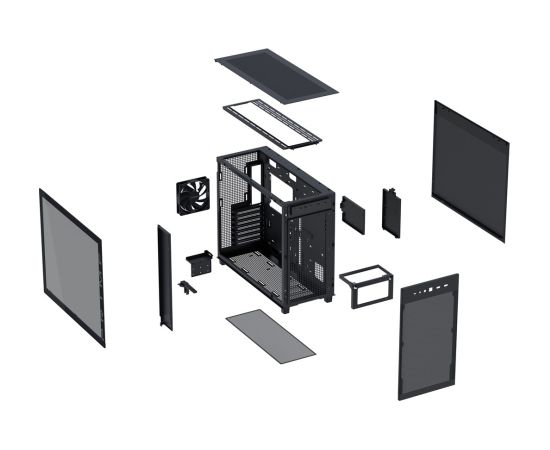 ASUS PRIME AP303 TG Black Datoru korpusi