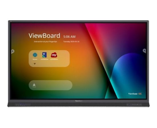 ViewSonic IFP7552-1B 75IN IPF 3840X2160 Baltās tāfeles