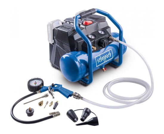 Oilfree cordless compressor C-ACT160/6-X carcass, Scheppach Компрессоры