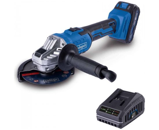 Cordless Angle Grinder C-AG125-X Set L, Scheppach Slīpmašīnas