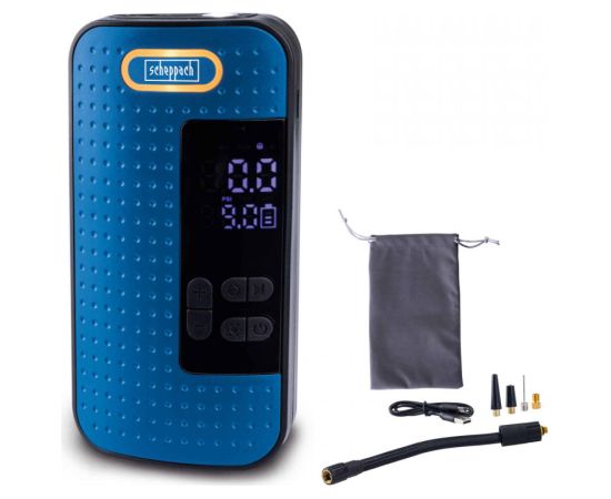 Bezvadu rokas kompresors AC10/8V, Scheppach Kompresori