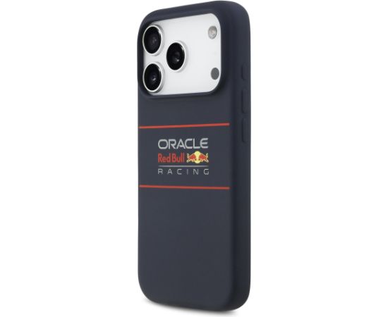 Red Bull Silicone Horizontal Centered Logo MagSafe Case Aizsargapvalks priekš Apple iPhone 17 Pro Max Neoriģinālie Maciņi