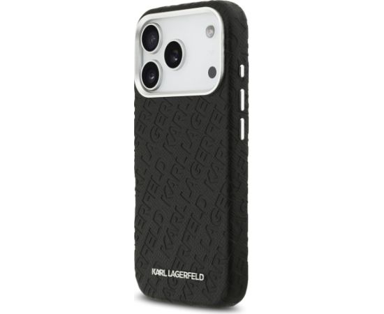 Karl Lagerfeld Grained PU Repeated Logo MagSafe Case Чехол для Apple iPhone 17 Pro Чехлы - альтернативные