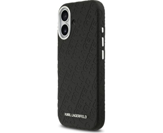 Karl Lagerfeld Grained PU Repeated Logo MagSafe Case Чехол для Apple iPhone 17 Чехлы - альтернативные