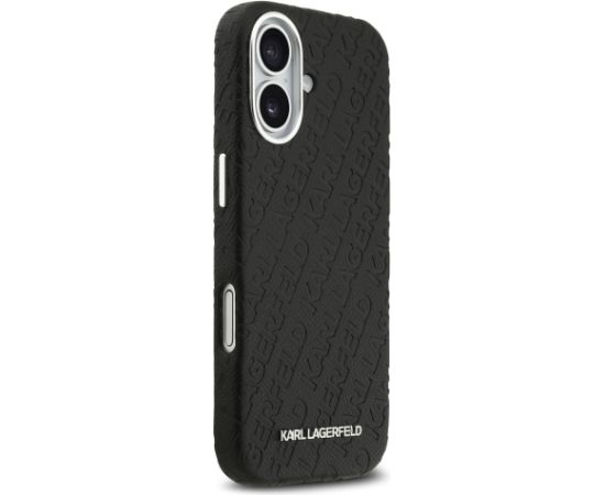 Karl Lagerfeld Grained PU Repeated Logo MagSafe Case Чехол для Apple iPhone 17 Чехлы - альтернативные