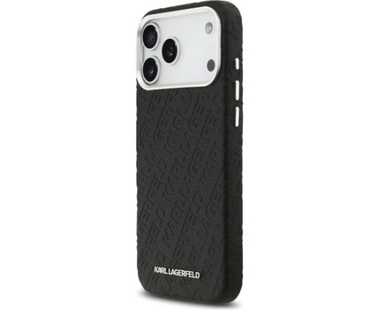 Karl Lagerfeld Grained PU Repeated Logo MagSafe Case Чехол для Apple iPhone 17 Pro Max Чехлы - альтернативные