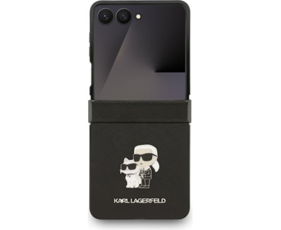 Karl Lagerfeld PU Saffiano Karl and Choupette Case Чехол для Samsung Galaxy Z Flip7 Чехлы - альтернативные