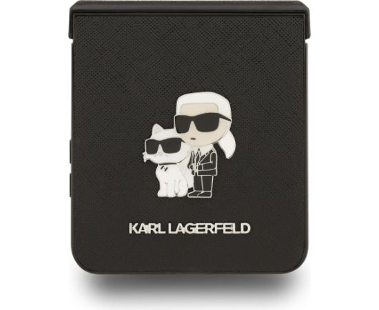 Karl Lagerfeld PU Saffiano Karl and Choupette Case Чехол для Samsung Galaxy Z Flip7 Чехлы - альтернативные