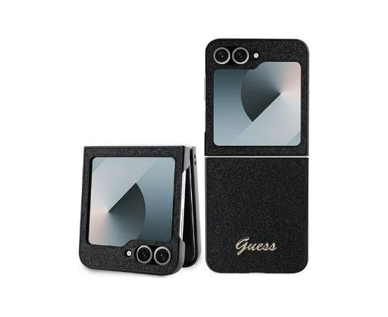 Guess GUHCZF6HGGSHK Aizmugurējais Apvalks priekš Samsung Galaxy Z Flip6 Neoriģinālie Maciņi