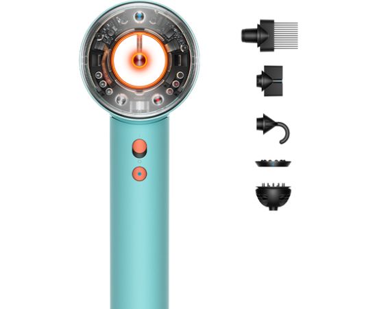 Dyson Supersonic Nural hair dryer 1600 W Blue  Orange (Atv. iepak.) Matu fēni