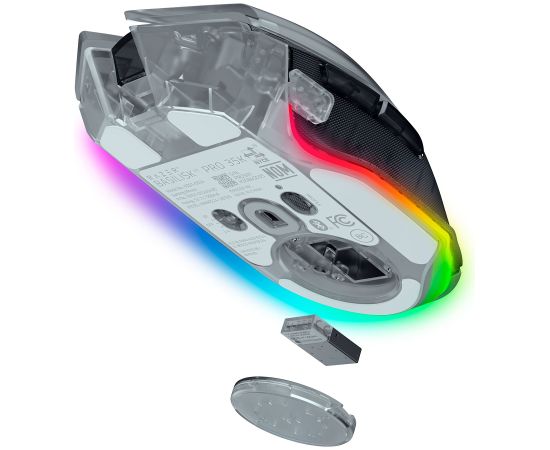 Razer Gaming Mouse Basilisk V3 Pro 35K Wireless Phantom White Edition Мыши