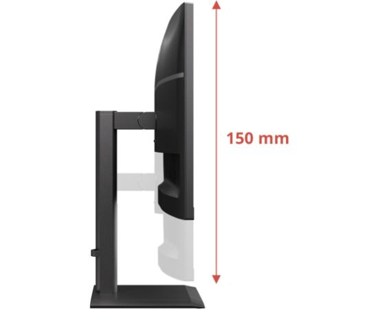 AOC U27E4CV 27 " IPS UHD 16:9 60 Hz 4 ms 3840 x 2160 pixels 400 cd/m² HDMI ports quantity 2 Black Monitori