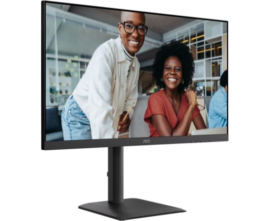 AOC U27E4CV 27 " IPS UHD 16:9 60 Hz 4 ms 3840 x 2160 pixels 400 cd/m² HDMI ports quantity 2 Black Monitori