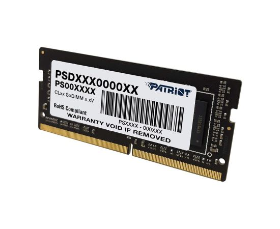 Memory module PATRIOT SIGNATURE DDR4 SO-DIMM 8GB 3200MHz (PSD48G32002S) Оперативная память (RAM)