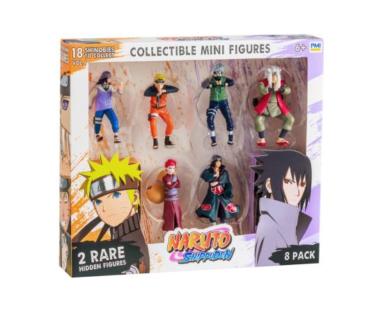 P.m.i. Kids World NARUTO SHIPPUDEN FIGURES - 8 PACK DELUXE EDITION VER. A Фигурки и герои