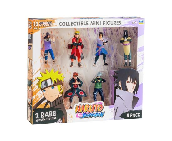 P.m.i. Kids World NARUTO SHIPPUDEN FIGURES - 8 PACK DELUXE EDITION VER. B Фигурки и герои