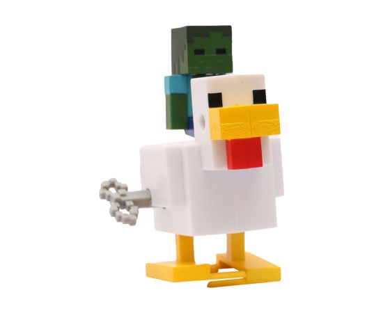 P.m.i. Kids World MINECRAFT S2 3D WIND-UP TOY - CHICKEN & JOCKEY Figūriņas un varoņi