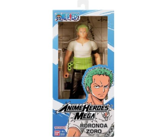Bandai ANIME HEROES ONE PIECE MEGA - RORONOA ZORO Фигурки и герои