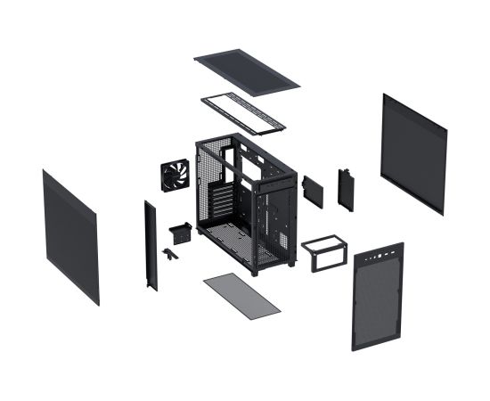 ASUS Prime AP303 Mesh Midi Tower Black Корпуса