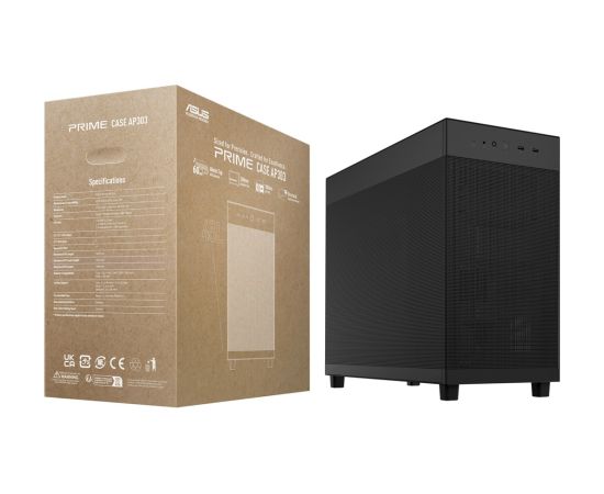 ASUS Prime AP303 Mesh Midi Tower Black Корпуса