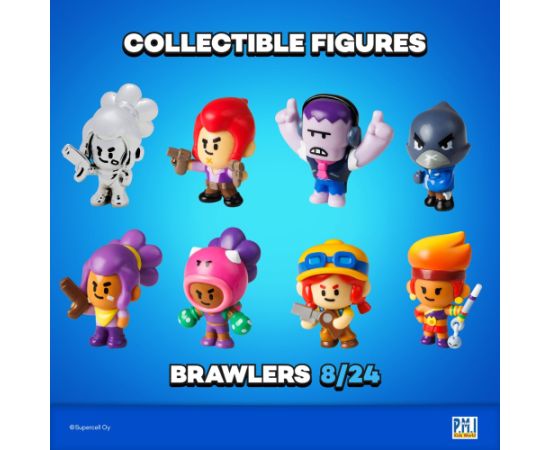 P.m.i. Kids World BRAWL STARS S1 FIGURES - 8 PACK DELUXE BOX VER.C Figūriņas un varoņi