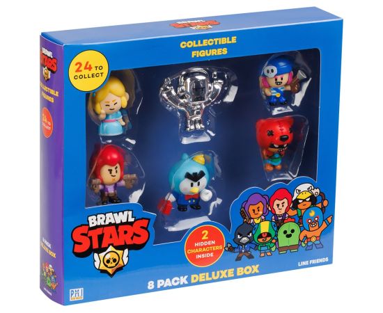 P.m.i. Kids World BRAWL STARS S1 FIGURES - 8 PACK DELUXE BOX VER.B Фигурки и герои
