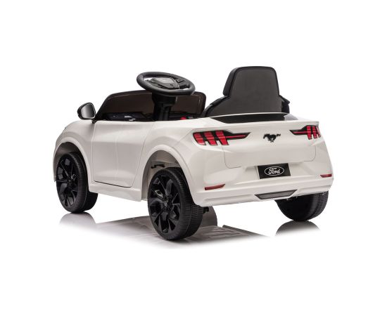 Lean Cars Ford Mustang Mach-E White 24V Battery-Powered Car Jaunumi, Bērnu preces