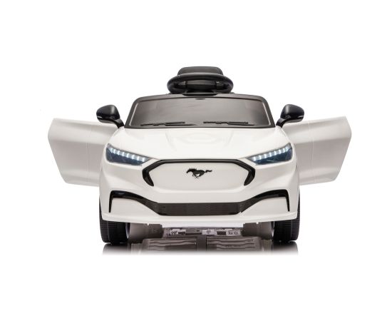 Lean Cars Ford Mustang Mach-E White 24V Battery-Powered Car Jaunumi, Bērnu preces