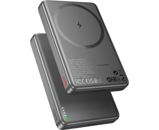 External battery Power Bank Hoco Q26A PD20W Magnetic 10000mAh black Power Banks
