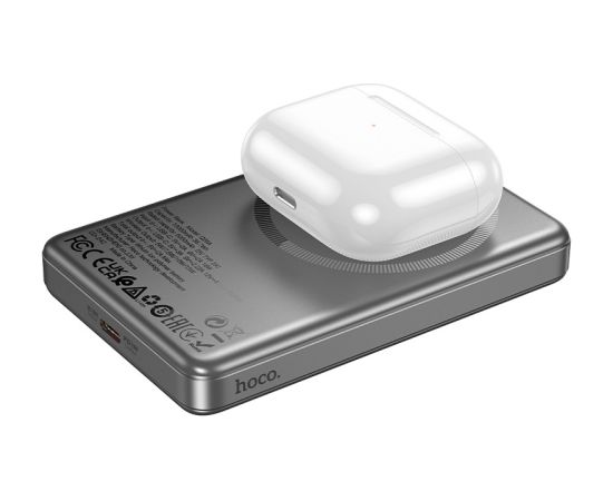 External battery Power Bank Hoco Q26A PD20W Magnetic 10000mAh black Power Banks