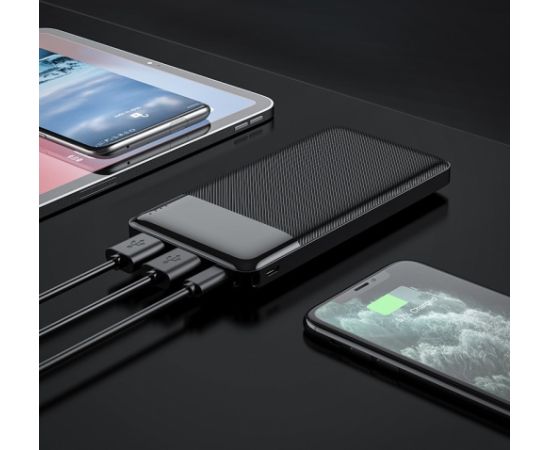 External battery Power Bank Hoco J72 10000mAh black Power Banks