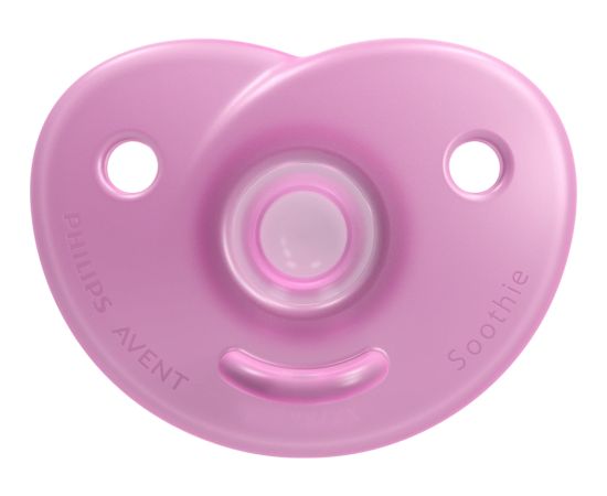 Philips Avent Soothie silikona māneklītis ar silikona vairogu, 0-6M, 2 gab. - SCF099/27 Пустышки / Соски