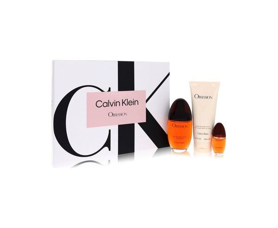 Calvin Klein Obsession Gift Set EDP 100 ml body lotion 200 ml Obsession and exclusive miniparf 100ml Парфюмерные наборы