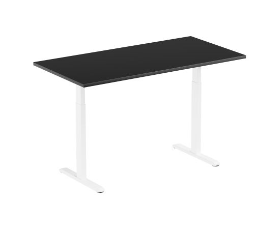 Adjustable Height Table Up Up Bjorn White, Table top L Black Biroja galdi