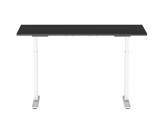 Adjustable Height Table Up Up Bjorn White, Table top L Black Biroja galdi