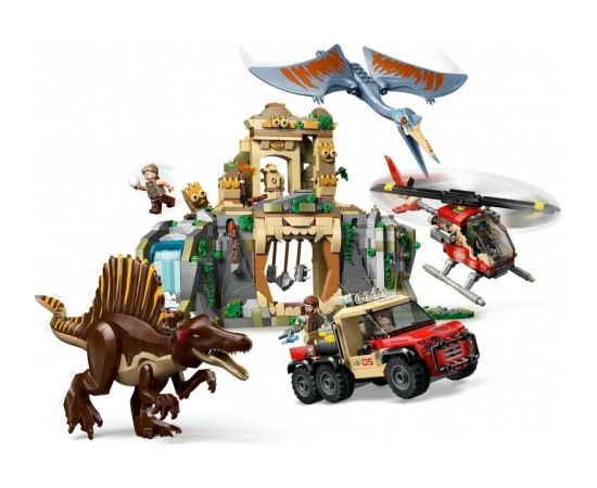 LEGO Powietrzna misja z kecalkoatlem i spinozaurem Новости - Детские товары