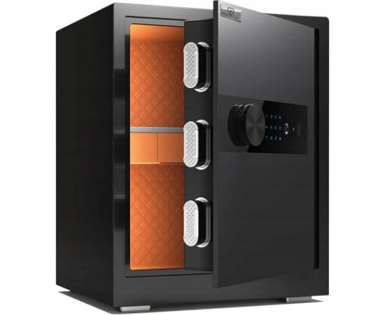 Extralink Lock Star X-45X Electronic Safe with Code and Fingerprint Access Новости - Для офиса