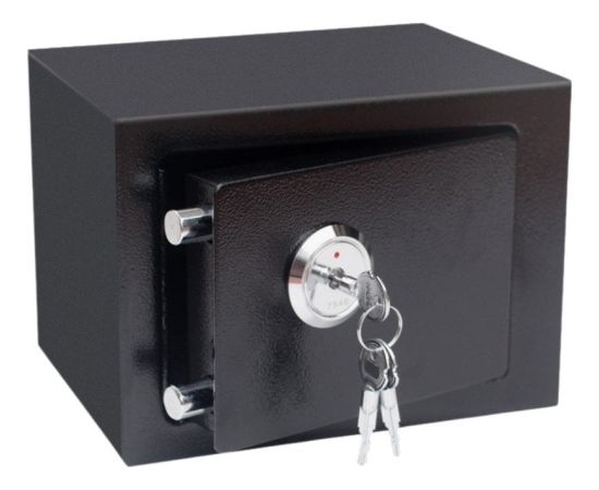 Lean Domowy Sejf Na Kluczyk Stalowy Czarny 35x25x25cm Новости - Для офиса