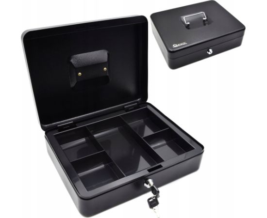 Geko Kasetka na pieniądze 300x240x90mm na kluczyk (10) Jaunumi - Birojam