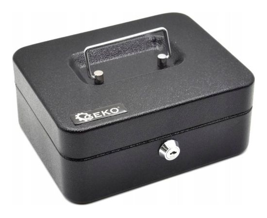 Geko Kasetka na pieniądze 200x160x90mm na kluczyk (10) Jaunumi - Birojam