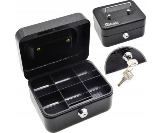 Geko Kasetka na pieniądze 150x120x80mm na kluczyk (20) Новости - Для офиса