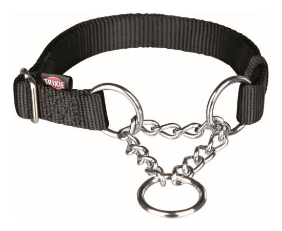 Trixie DŁAWIK NA TAŚMIE 35-50cm/20mm CZARNY Citas preces