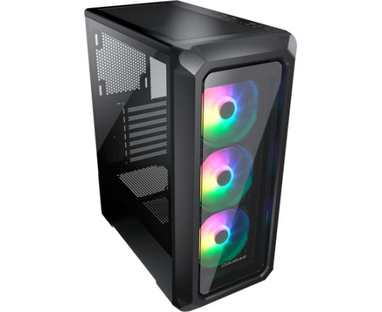COUGAR Archon 2 RGB PC Case, Mid Tower, Black Корпуса