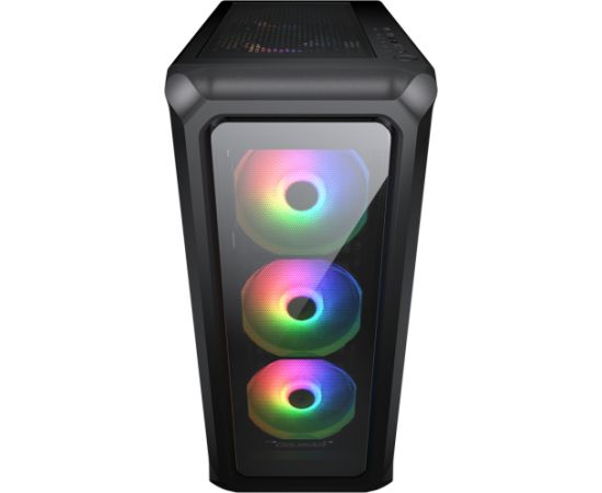 COUGAR Archon 2 RGB PC Case, Mid Tower, Black Корпуса