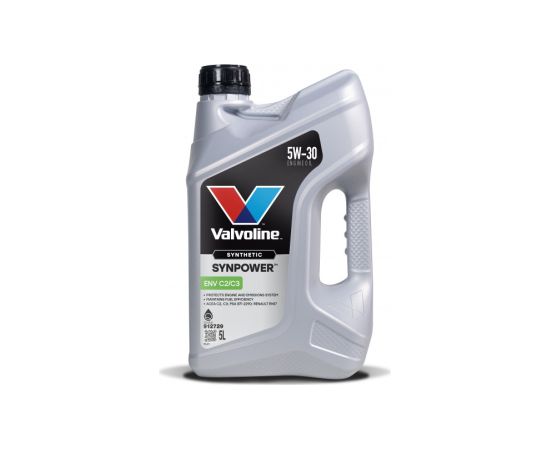 Motoreļļa Synpower ENV C2/C3 5W30 5L, Valvoline Motora eļļas