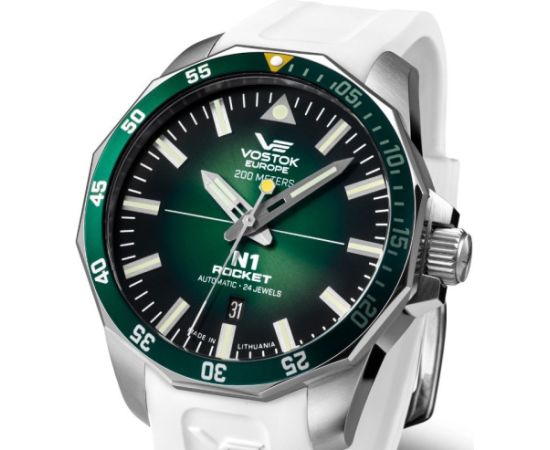 Vostok Europe Rocket N1 NH35-225A710SLWH Rokas pulksteņi 